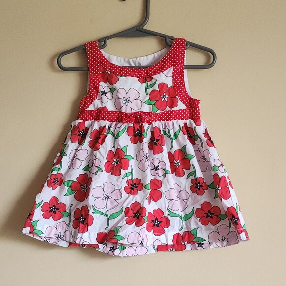 Park Bench Kids - Toddler Girls Floral Dress Size 18 Months - Picture 2 of 6